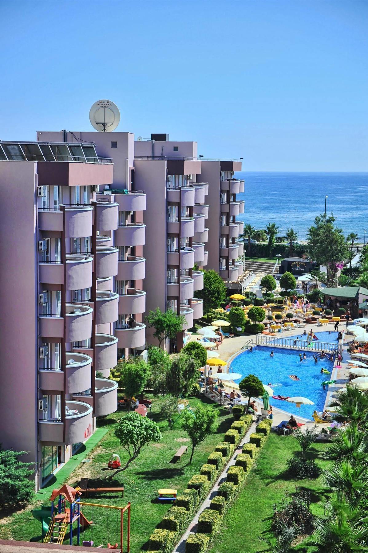 Grand Uysal Beach & Spa Hotel Alanya Eksteriør bilde